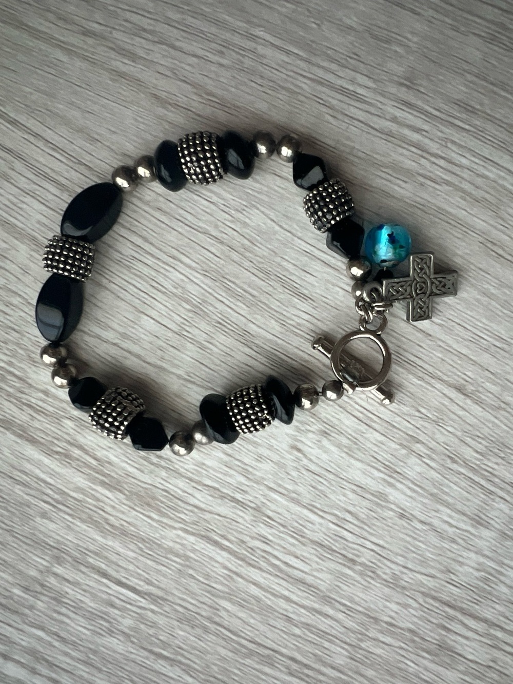 Stunning Faith-Inspired Beaded Bracelet